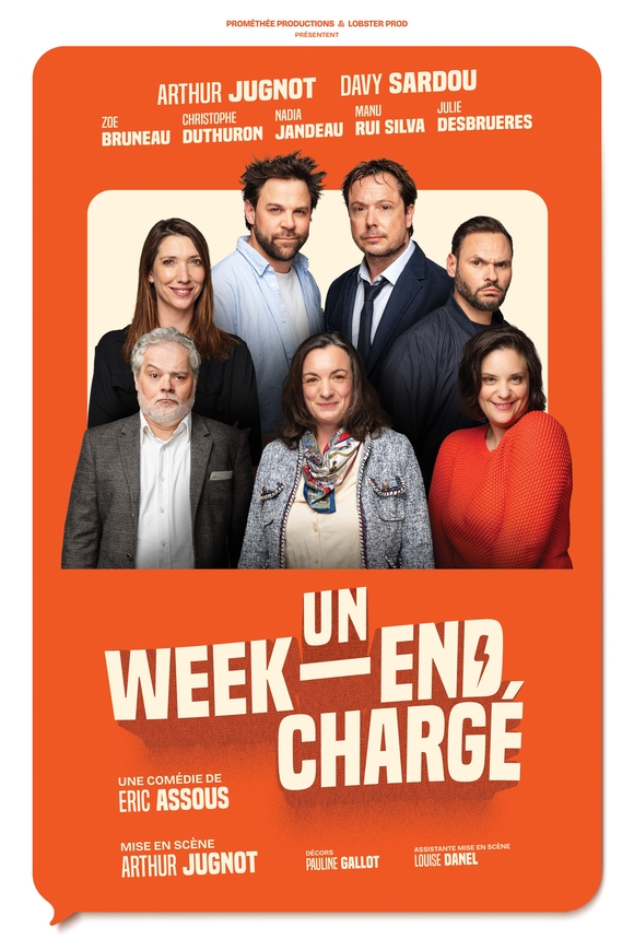 Affiche spectacle Un week-end chargé
