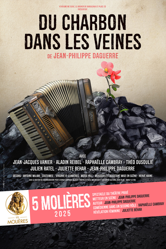 Affiche Du charbon dans les veines