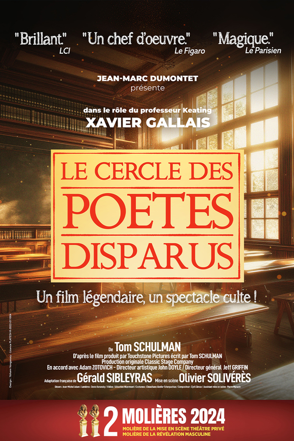 Affiche Le Cercle des poètes disparus