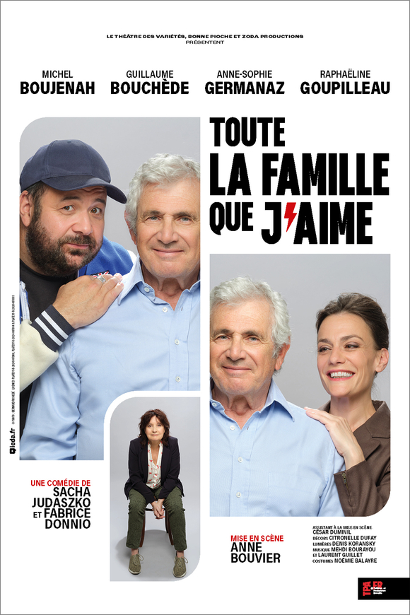 Affiche Toute la famille que j’aime
